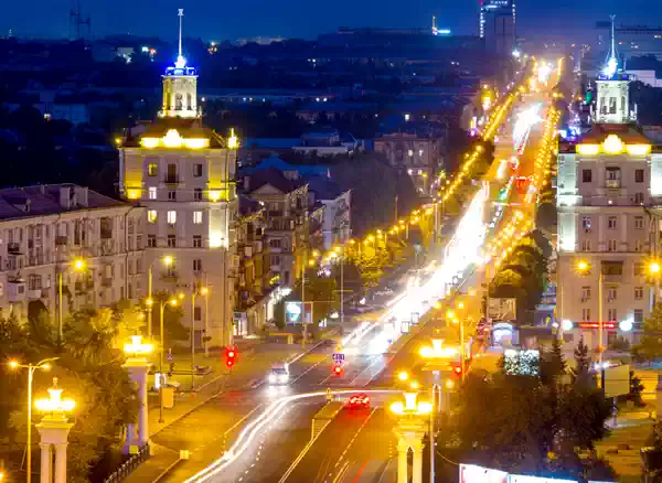 Запоріжжя вечірній